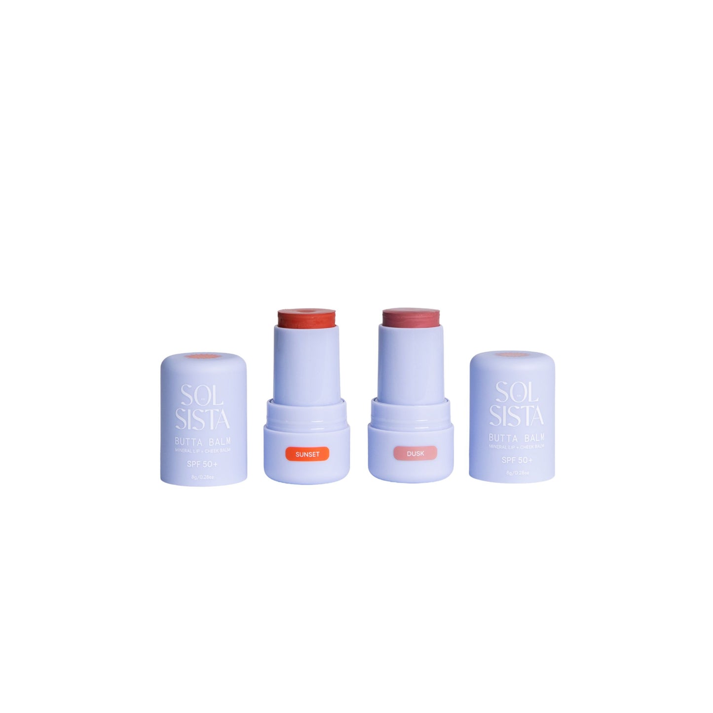 Double Butta Balm - Mineral Lip + Cheek Balm SPF50+