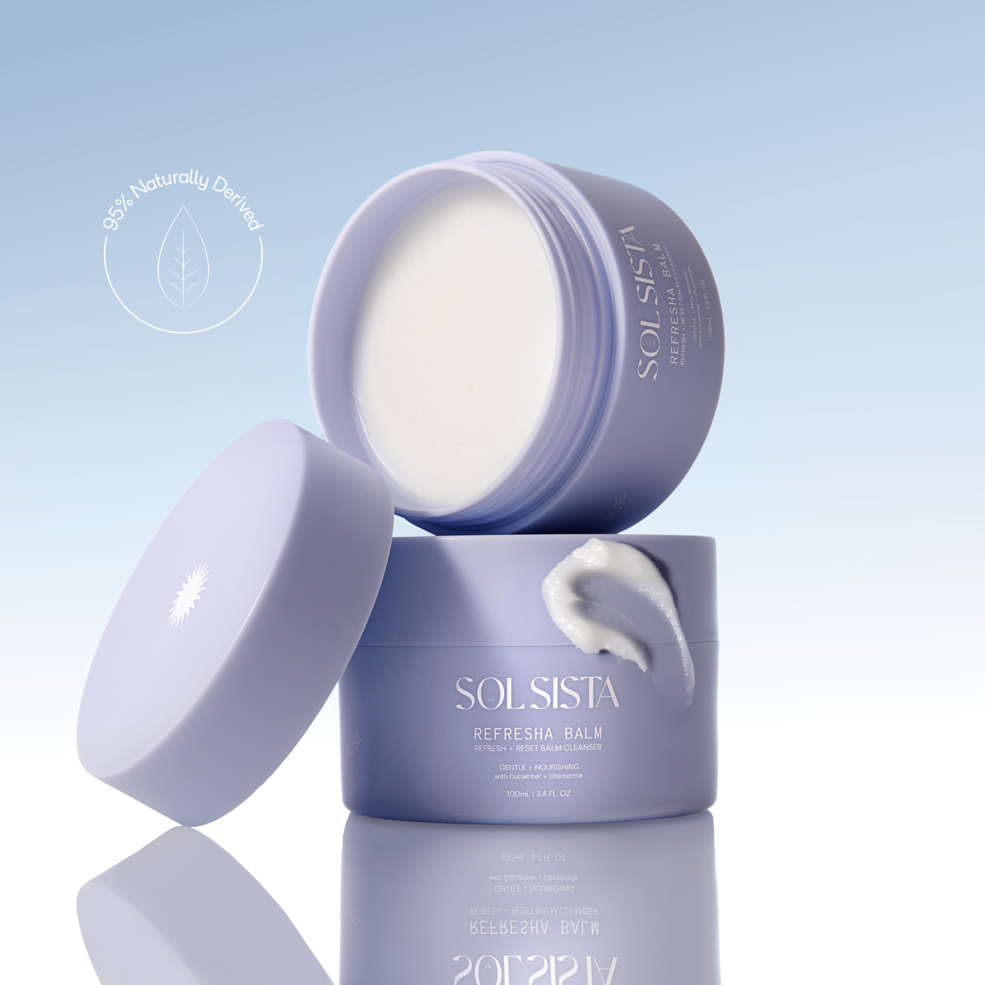 フェイスジェル・ゲル ri-sa Refresha Balm™ Refresh + Reset Balm Cleanser – Sol Sista Collective